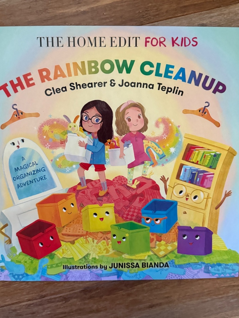 The Home Edit- kid's book, The Rainbow Cleanup: A Magical Organizing Adventure